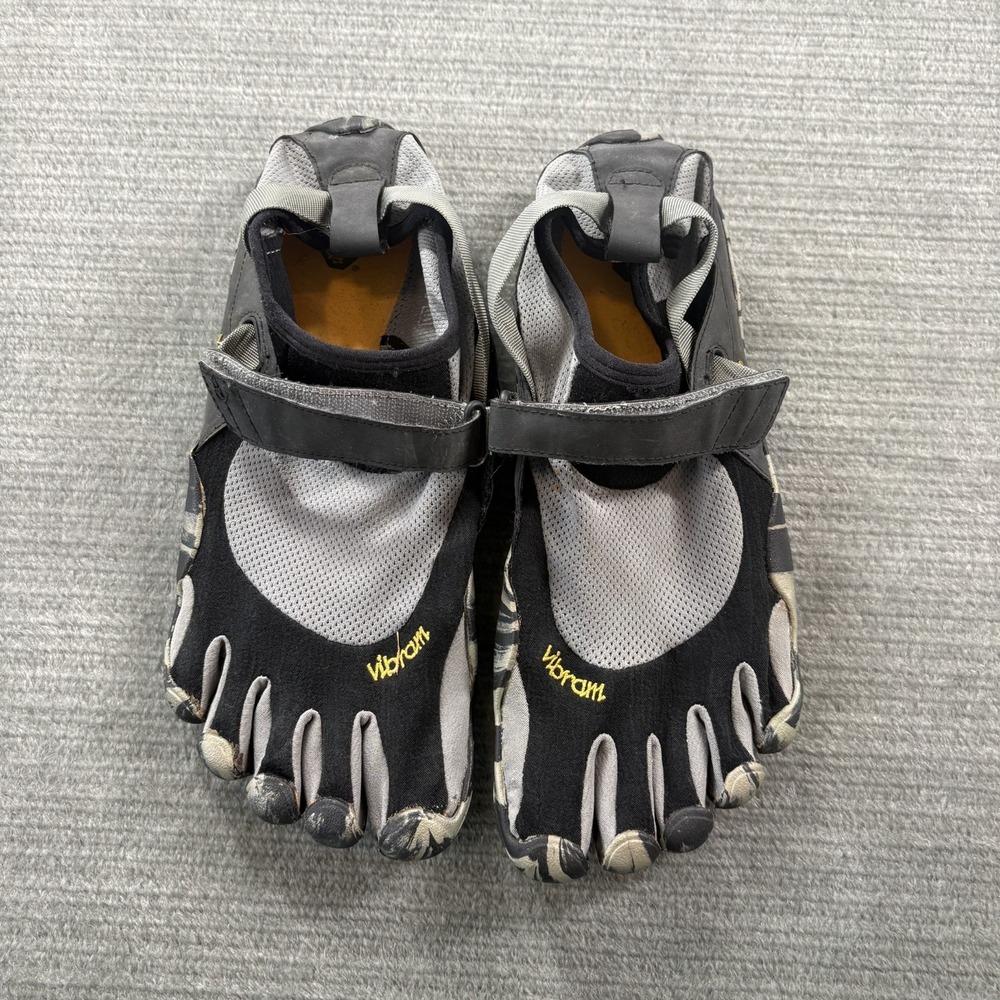 Vibram FiveFingers KSO Trek Shoes Mens11 Black Barefoot Minimalist Athletic EU44